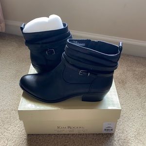 Kim Rogers black boots